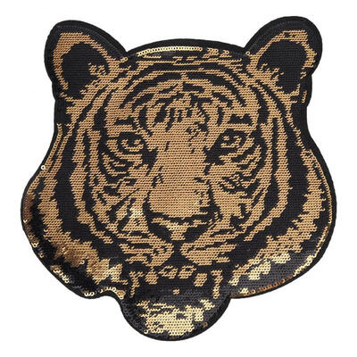 

Greensen Big Tiger Embroidery Cloth Paste Iron-on Patch DIY Clothes Decoration Applique