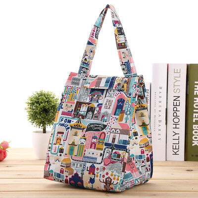 

Portable Insulated Thermal Cooler Bento Lunch Box Tote Picnic Storage Bag Pouch