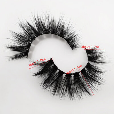 

7 Pairs Black Long Sparse Cross False Eyelashes Fake Eye Lashes Extensions Makeup Tools for stage