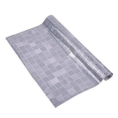 

45x200cm Mosaic Aluminum Foil Self-adhensive Anti Oil for Kitchen