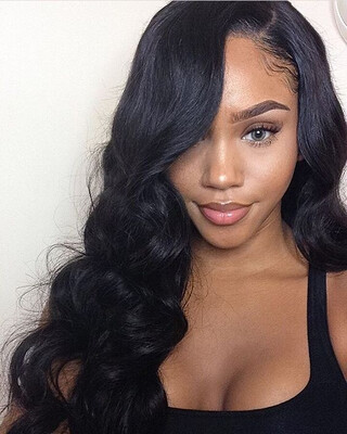 

Amazing Star Brazilian Virgin Hair Body Wave Full Lace Wig For Black Women Human Hair Hand Tied Full Lace Wig with Baby Hair
