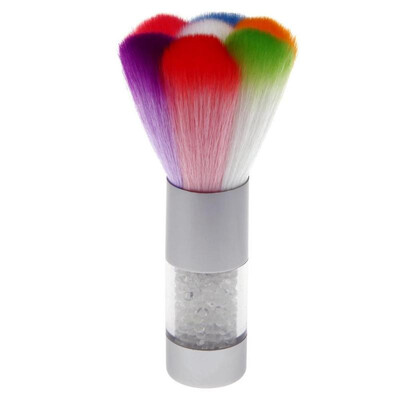 

Colorful Nail Dust Brushes Acrylic Nail Gel Powder Art Dust Remover Tool
