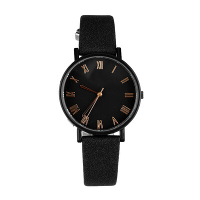 

Womens Watches Bayan Kol Saaty Fashion Couple Dial Quartz Watches Ladies Simple Face Roman Scale Analog Quartz Clock