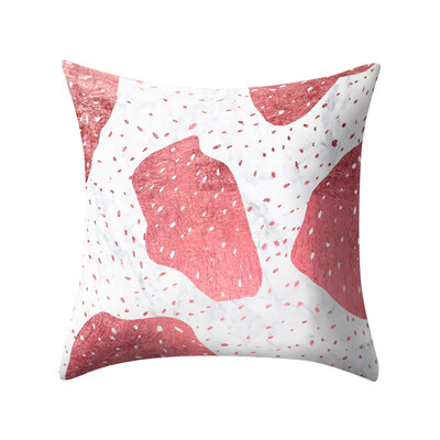 

〖Follure〗Rose Gold Pink Cushion Cover Square Pillowcase Home Decoratio