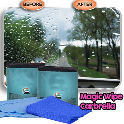 

〖Follure〗Invisible Umbrella Defogging Cleaning Towel For Car Windshield 2PC