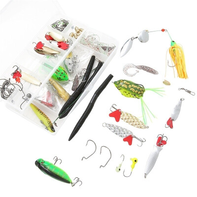 

Mixed Models Fishing Lures set Lifelike Minnow Lure Crank Baits Tackle Treble Hooks Kit