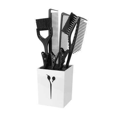 

Pro Hair Styling Clips Combs Brush Set Salon Barbers Hairdressing Tools Kit