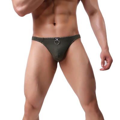 

Tailored Mens Mesh Low waist Underwear Soft Breathable Knickers Short Sexy Briefs