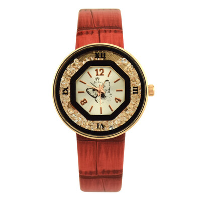 

Best Selling Women Watches Bead Digital Dial Ladies Quartz Wristwatch Leather Strap Simple Clock Gift Relojes Para Mujer