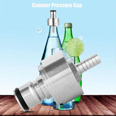 

Greensen Ball Type CapsHomebrew Beer Stainless Steel Fast Soda Made Counter Pressure Bottle Filling Carbonation Cap