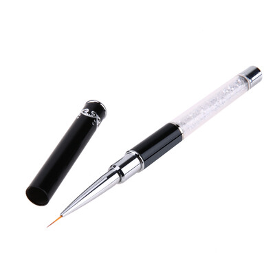 

Nail Art Painting Brush Pen Rhinestone Crystal Acrylic Handle Carving Liner