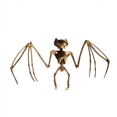 

Toponeto NEW Creepy Skeleton Bat Crazy Bonez Halloween Scary Decoration Decor Seasons