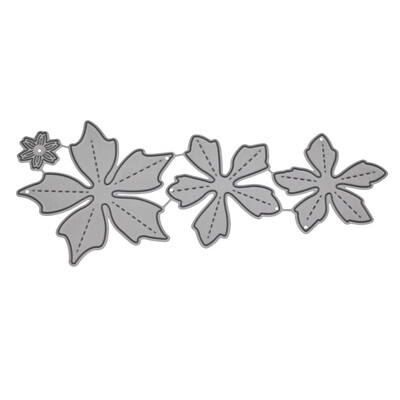 

Siaonvr New Flower Heart Metal Cutting Dies Stencils DIY Scrapbooking Album Paper Card