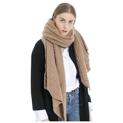 

Tailored Women Winter Warm Solid Long Shawl Soft Long Neck Scarf
