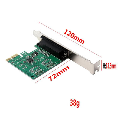 

PCI-E Parallel Port Expansion Card PCI Express to LPT Port Converter Adapter for Tax Printer POS
