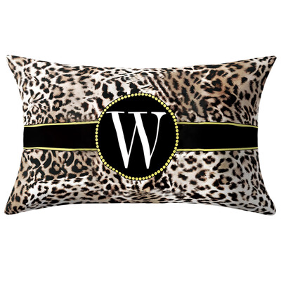 

〖Follure〗English Alphabet Pillow Print Cushion Flower Pillowcase Cover Room Decoration