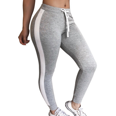 

Tailored Women Striped Drawstring Pants Women Bowtie Sports Casual Pants