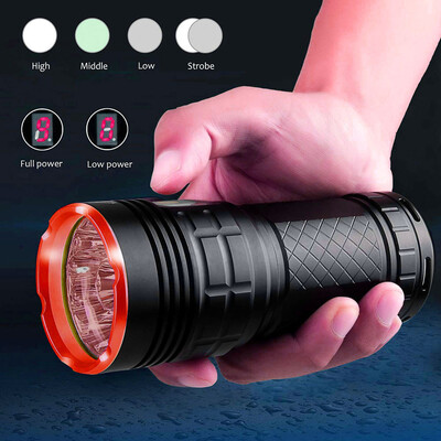 

Saidsome SupwildFire 7 x XM- T6 LED Power Digital Display Hunting Flashligt flashlight lamp
