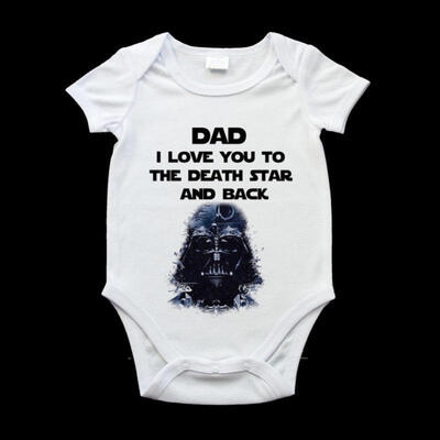 

Newborn Infant Baby Boys Star Wars Bodysuit Romper Jumpsuit Outfit Clothes 0-24M