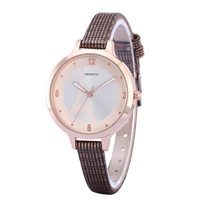 

New product REBIRTH Li Pofu PC21 high quality movement female watch fashion watch belt watch ladies watch