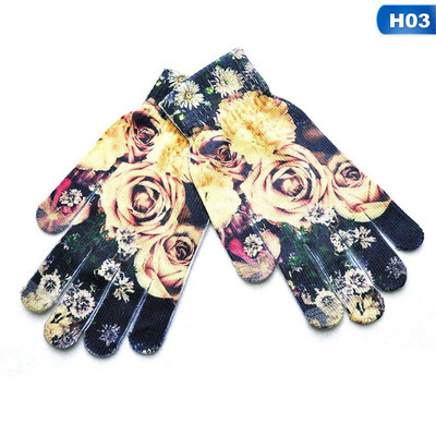 

New 3D Unisex Touch Screen Gloves Stretch Knit Mittens Winter Warm Gloves