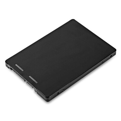 

S101-RTK mSATA TO SATA III Converter Adapter 25in Aluminum Alloy mSATA TO SATA SSD Enclosure Black