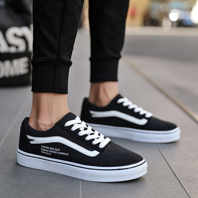 

Summer Korean version of the trend of mens shoes personality Hong Kong style fashion mens tide shoes casual wild shoes shoes canvas mens shoes