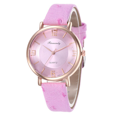 

Scale digital leather strap womens fashion watch spot wholesale student popular watch