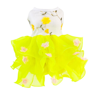 

Lovely Pet Dog Dress Vestidos For Small Dogs Summer Chihuahua Pug Yorkie Clothing Spring Puppy Dog Wedding Dresses