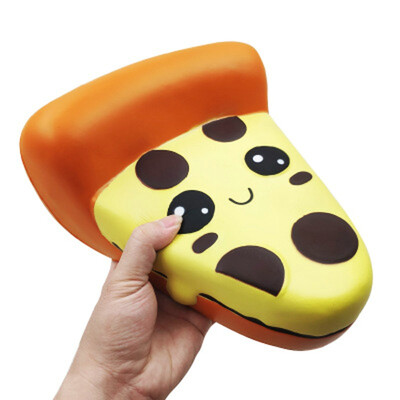 

Gotoamei Jumbo Funny Cartoon Pizza Cream Scented Squeezable Slow Rising Kids Toys Do