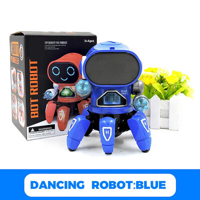 

Tailored New Six-Claw Music Dancing Children Electric Robot Birthday Gift