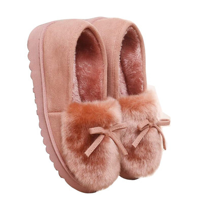 

CHUNNUANYANG Beanie plush shoes Autumn&winter Outing home 12314