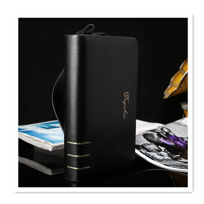 

2018 new long section youth mens handbag zipper clutch bag business capacity clutch