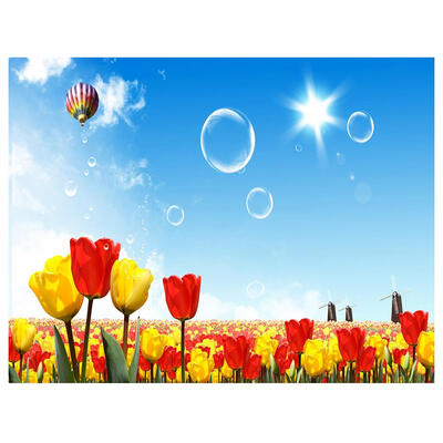 

5D DIY Full Drill Diamond Painting Flowers World Cross Stitch Embroidery