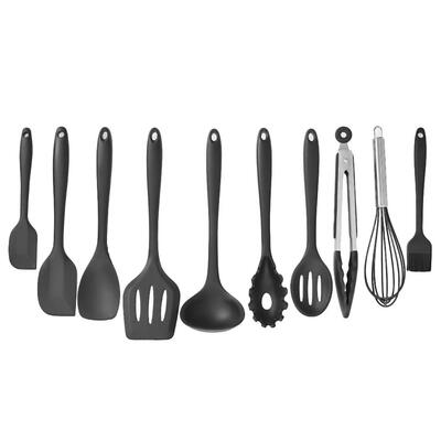 

Non - stick pan kitchen utensils set of silicone kitchenware 10 sets