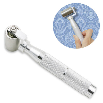 

〖Follure〗Metal Hand Stainless Steel Wallpaper Seam Roller Home Decoration Seamed DIY Tool
