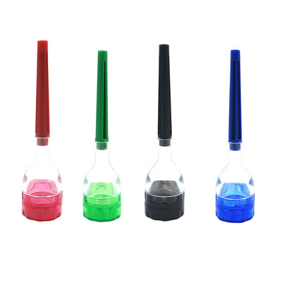 

〖Follure〗1x Plastic Herb Grinder Paper Cone Roller Tobacco Filler Funnel Tool Machine