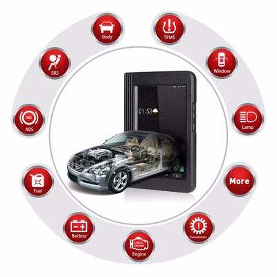 

Beautytrees LAUNCH New Model X431 V 8" INCH auto diagnostic tool full system BluetoothWifi X-431 V Scanner with 2 year free updat