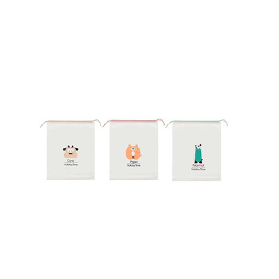 

Gobestart Waterproof Travel Storage Bags Cat Design Clothing Underwear Cosmetic Organizer