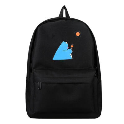 

Cartoon Printing Travel Backpacks Women Knapsack Oxford Cloth School Bags