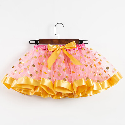 

Girls Kids Tutu Party Dance Ballet Toddler Baby Costume Dot Print Skirts Clothes