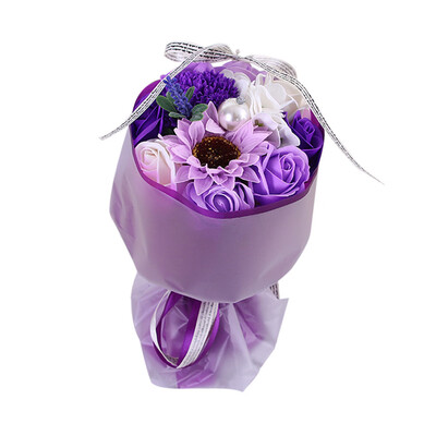 

Toponeto Dried Flower Bouquet Creative Valentines Day Gift Home Wedding Decor