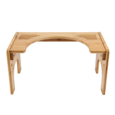 

Greensen Adjustable Bamboo Non Slip Sit Squatty Toilet Potty Stool Chair