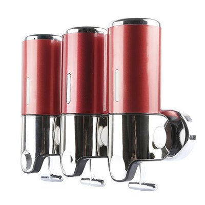 

ABS Plastic Dispensador Wall-Mountedbath Hand Soap Dispenser Single Double Liquid Soap Dispenser 500Ml1000Ml1500Ml