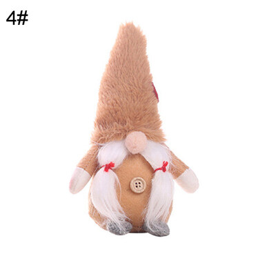 

1Pc Swedish Santa Gnome Plush Doll Handmade Christmas Home Tree Decor Kids Gift