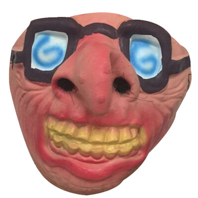 

Tailored Funny Fun Mask Big Lips Headgear Pet Funny Mask
