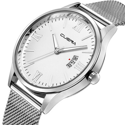 

Gobestart Luxury Watches Quartz Watch Stainless Steel Dial Casual Bracele Watch