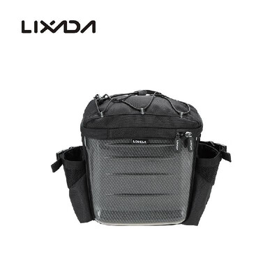 

Lixada Bicycle Bike Bag Panniers Front Frame Tube Handlebar Bag Poch Case