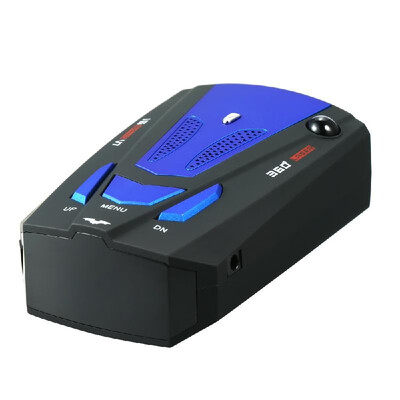 

Car Vehicle Radar Detector Speed Control Detector V7 Speed Voice Alert Warning Device Red Russia English