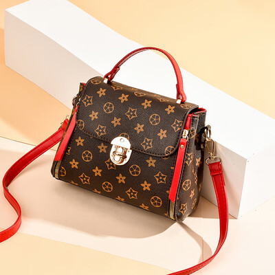 

New Little Girl Trendy Fashion on ins Slant Single Shoulder Bag Fashion Handbag for Middle-aged Women